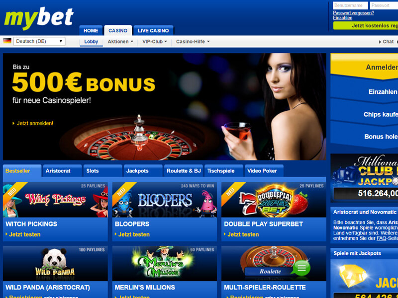 Mybet Casino Download