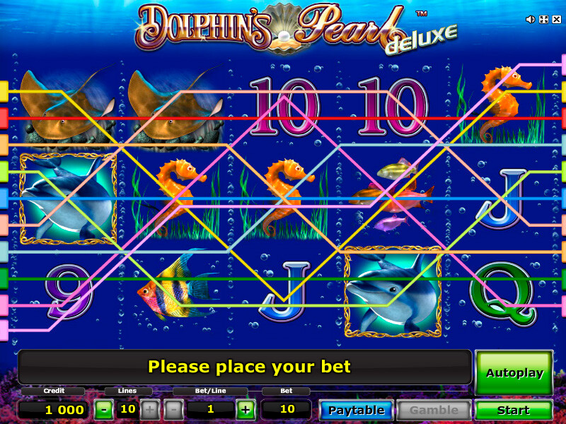 Dolphins Pearl Deluxe Spielautomat kostenlos spielen