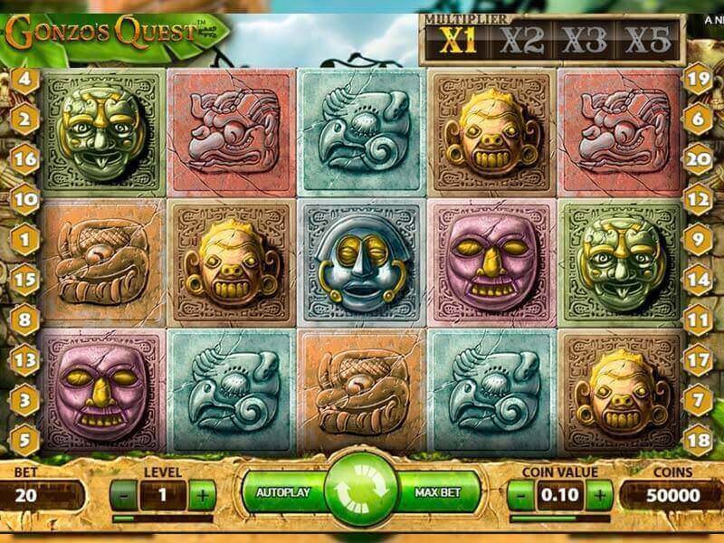 Gonzo’s Quest Spielautomat kostenlos spielen
