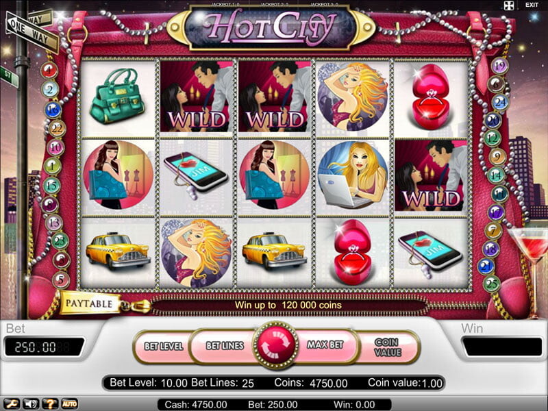 Hot City Spielautomat kostenlos spielen