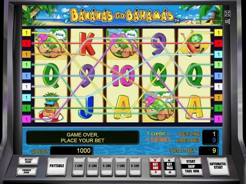 Bananas Go Bahamas Spielautomat kostenlos spielen