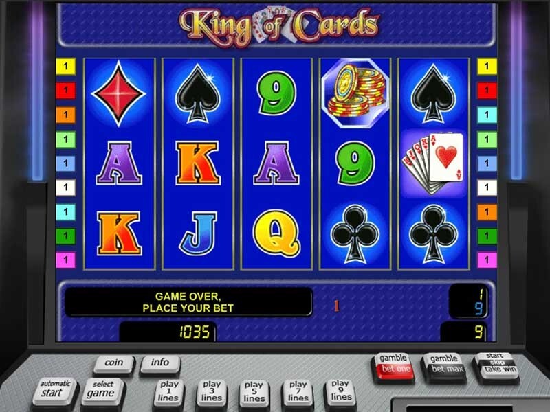 King of Cards Spielautomat kostenlos spielen